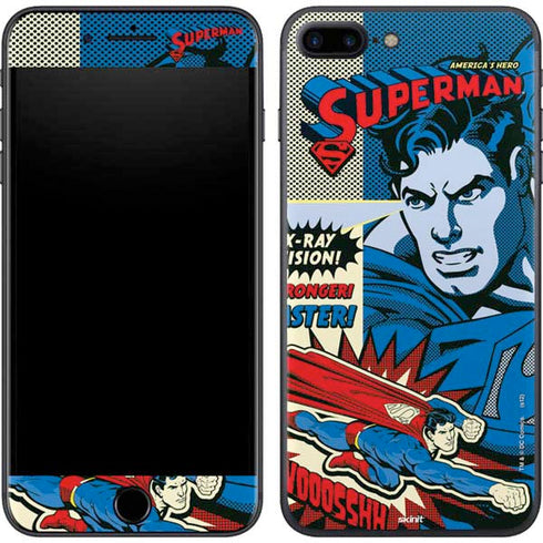 DC Comics Superman America's Hero iPhone 8 Plus Skin
